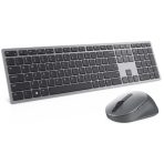 Dell KM7321W Premier Multi-Device Keyboard and Mouse Combo, 2.4GHz / Bluetooth 5.0 Wireless, 12 programmable keys for PC and Laptop, QWERTY UK English Layout, Sliver - Image 2