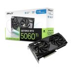 PNY NVIDIA GeForce RTX 5060 Ti 16GB DUAL OC 16GB, GDDR7 Graphics Card, 4608, Cuda Cores, 2407MHZ Core Clock, Dual Fan, 3 x DisplayPort / 1x HDMI Port - Image 8
