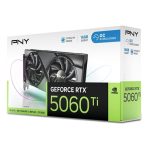 PNY NVIDIA GeForce RTX 5060 Ti 16GB DUAL OC 16GB, GDDR7 Graphics Card, 4608, Cuda Cores, 2407MHZ Core Clock, Dual Fan, 3 x DisplayPort / 1x HDMI Port - Image 9