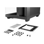 be quiet! Light Base 500 LX BGW85 Mid-Tower Case, Tempered Glass, 4 x ARGB Light Wings LX Fans, High Airflow ATX Case, USB-C 10Gbps, 400mm GPU Support, Vertical GPU Mount, Black - Image 6