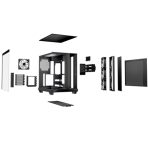 be quiet! Light Base 500 LX BGW85 Mid-Tower Case, Tempered Glass, 4 x ARGB Light Wings LX Fans, High Airflow ATX Case, USB-C 10Gbps, 400mm GPU Support, Vertical GPU Mount, Black - Image 5