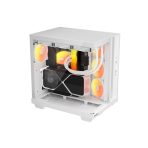 be quiet! Light Base 500 LX BGW86 White Mid-Tower Case, Tempered Glass, 4x ARGB Light Wings LX Fans, High Airflow ATX Case, USB-C 10 Gbps, 400 mm GPU Support, Vertical GPU Mount - Image 3