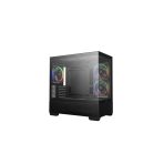 DeepCool CG380 3F Micro-ATX Gaming Case BlackPanoramic Tempered Glass Side Panel, Mesh Airflow Front, 3 Pre-Installed ARGB Fans, USB-C & USB-A Front I/O, Spacious SFF/mATX/ITX Build Support - Image 11