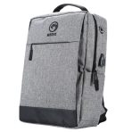 Marvo Scorpion Urbano 20 Black Waterproof 15.6 Inch Laptop Backpack with USB Charging Port (Grey)