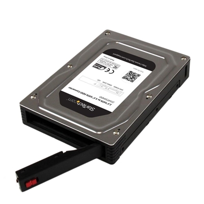 StarTech 2.5" to 3.5" SATA Aluminum Hard Drive Adapter Enclosure with SSD / HDD Height up to 12.5mm
