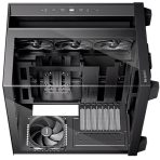 be quiet! Light Base 500 BGW83 Mid-Tower Case, Tempered Glass, 4x 120mm PWM Fans, High-Airflow ATX Case, USB-C, 360mm Radiator Support, Vertical GPU Mount, Black