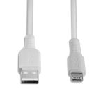 Lindy 31327 2m USB-A (M) 2.0 To Lightening (M) MFi Certified 480Mbps Cable - White - Image 5