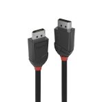 LINDY 36494 Black Line DisplayPort Cable, DisplayPort 1.2 (M) to DisplayPort 1.2 (M), 1.5m, Black & Red, Supports UHD Resolutions up to 4096x2160@60Hz, Triple Shielded Cable, Corrosion Resistant Copper 30AWG Conductors, Retail Polybag Packaging - Image 2