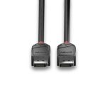 LINDY 36494 Black Line DisplayPort Cable, DisplayPort 1.2 (M) to DisplayPort 1.2 (M), 1.5m, Black & Red, Supports UHD Resolutions up to 4096x2160@60Hz, Triple Shielded Cable, Corrosion Resistant Copper 30AWG Conductors, Retail Polybag Packaging - Image 5