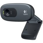 Logitech C270 HD Webcam, HD 720p/30fps, Widescreen HD Video Calling, HD Light Correction, Noise-Reducing Mic, For Skype, FaceTime, Hangouts, WebEx, PC/Mac/Laptop/Macbook/Tablet, Black - Image 4