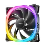Antec Fusion 120mm ARGB, Black, Upto 2000RPM, 57.93CFM Airflow, 31.24dB Max, 4-pin PWM 3-pin LED