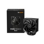 be quiet! Pure Rock 3 CPU Cooler, Universal Socket, Pure Wings 3 PWM Fan, 2000RPM, only 31.2dB(A) at maximum fan speed, 190W TDP, 3-year manufacturers warranty