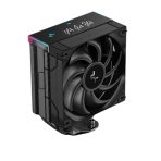 DeepCool AK400 Digital Pro CPU Air Cooler, ARGB Fan & Digital Display, 120mm PWM Fan, 4 Copper Heatpipes, Quiet Operation, Intel & AMD Compatible Black