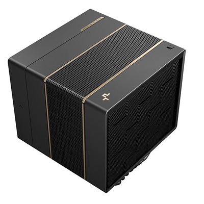 DeepCool ASSASSIN VC ELITE Black Dual-Tower CPU CoolerVapor Chamber Base, 7 Heatpipes, 300W TDP, Quiet Dual Fans (140mm + 120mm), Dual Performance/Quiet Modes, Universal Socket Support