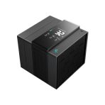 DeepCool Assassin IV VC Vision Dual-Fan CPU Air Cooler with 140mm & 120mm Fans, Vapour Chamber Base, Digital Display for Real-Time Monitoring, Intel & AMD Compatible