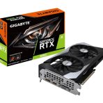 Gigabyte NVIDIA GeForce RTX 3050 WINDFORCE OC 8GB GDDR6 Graphics Card, 2560 CUDA Cores, 1792 MHz Core Clock, Dual Fan, 1x DisplayPorts / 1x HDMI / 1x DVI-D Ports