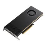 PNY NVIDIA Professional RTX A4000 Retail 16GB GDDR6 Graphics Card, 6144 CUDA Cores, 192 Tensor Cores, Single Fan, 4x DisplayPorts - Image 2
