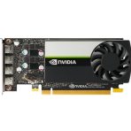 PNY NVIDIA Professional T1000 Retail Graphics Card, 4GB GDDR6, 896 CUDA Cores, 2.5 MHz TFLOPS, Single Fan Low Profile, 4x mini-DisplayPorts