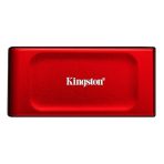 Kingston XS1000 Red (SXS1000R/2000G) 2TB Portable External SSD, Read 1050MB/s, Write 1000MB/s, USB 3.2 Gen 2, 5 Year Warranty