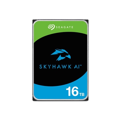 Seagate SkyHawk Surveillance AI Internal Hard Drive 16TB 3.5 Inch SATA III 7200RPM
