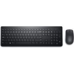 Dell KM3322W-R Wireless Keyboard and Mouse Set for Windows, 2.4GHz Wireless, QWERTY UK English Layout, Black