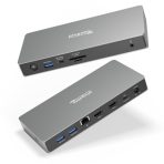 Plugable UD-4VPD USB 4 40Gbps Dual Monitor 100W USB-C PD 2.5GbE Docking Station