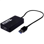 Plugable UGA-4KHDMI Portable USB-A 3.0 Multi Monitor DisplayLink Certified HDMI Adapter