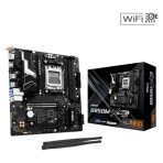 ASRock B850M-X WiFi R2.0 AMD AM5 Socket Motherboard, Micro-ATX, 2x DDR5 Slots, 2x M.2 Sockets, 2.5GbE LAN, Wi-Fi 6E, 1x DisplayPort / 1x HDMI Port
