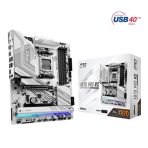 ASRock X870 PRO RS AMD AM5 Socket Motherboard, ATX, 4x DDR5 Slots, 3x M.2 Sockets, Fitted I/O Shield, 2.5GbE LAN, 1x HDMI Port / 2x USB-C (USB4)