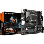 Gigabyte A620M GAMING X AMD AM5 Socket Motherboard, Micro-ATX, 4x DDR5 Slots, 1x M.2 Socket, GbE LAN, 1x DisplayPort / 1x HDMI Port
