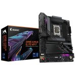 Gigabyte Z890 AORUS ELITE WIFI7 Intel 1851 Socket Motherboard, ATX, 4x DDR5 Slots, 4x M.2 Sockets, Fitted I/O Shield, 2.5GbE LAN, Wi-Fi 7, 1x DisplayPort / 1x USB-C (USB4)
