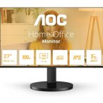 AOC 27B3HA2 27 Inch IPS Monitor,Widescreen, Full HD, VGA, HDMI, 1ms, 100Hz, Internal PSU, Speakers, VESA, Black
