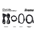 iiyama G-Master Red Eagle 24 Inch Gaming Monitor G2470HSU-B6, Full HD, 180Hz, 0.2ms, FreeSync, HDMI, Display Port, USB Hub, Speakers, Pivot, VESA - Image 14