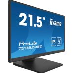 iiyama PROLITE T2252MSC-B2 21.5 Inch 10 Point Touchscreen IPS Monitor, Full HD, 5ms, USB Hub, HDMI, DisplayPort, Speakers, Black, Internal PSU, VESA - Image 3