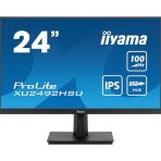 iiyama Prolite XU2492HSU-B6 24 inch IPS Monitor, Full HD, 0.4ms, USB Hub, HDMI, DisplayPort, 100Hz, Speakers, Black, Internal PSU, VESA