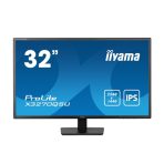 iiyama PROLITE X3270QSU-B1 32 Inch IPS Monitor, Black, 2560x1440, 3ms, 100hz, FreeSync, HDMI, Display Port, USB Hub, Speakers, Int PSU, VESA - Image 2