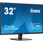 iiyama PROLITE X3270QSU-B1 32 Inch IPS Monitor, Black, 2560x1440, 3ms, 100hz, FreeSync, HDMI, Display Port, USB Hub, Speakers, Int PSU, VESA - Image 3