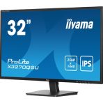 iiyama PROLITE X3270QSU-B1 32 Inch IPS Monitor, Black, 2560x1440, 3ms, 100hz, FreeSync, HDMI, Display Port, USB Hub, Speakers, Int PSU, VESA - Image 5