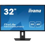 iiyama ProLite XB3288UHSU-B5 32 Inch 4K Monitor, PIP, 60Hz, 3ms, 2x HDMI, 1x DisplayPort, 2x USB Hub, Speakers, Height Adjust, Swivel, Pivot, VESA - Image 2