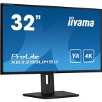 iiyama ProLite XB3288UHSU-B5 32 Inch 4K Monitor, PIP, 60Hz, 3ms, 2x HDMI, 1x DisplayPort, 2x USB Hub, Speakers, Height Adjust, Swivel, Pivot, VESA - Image 3