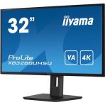 iiyama ProLite XB3288UHSU-B5 32 Inch 4K Monitor, PIP, 60Hz, 3ms, 2x HDMI, 1x DisplayPort, 2x USB Hub, Speakers, Height Adjust, Swivel, Pivot, VESA - Image 5