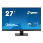 iiyama Prolite XU2793QS-B7 27 inch IPS Monitor, WQHD, 1ms, HDMI, DisplayPort, 100Hz, Speakers, Black, Internal PSU, VESA