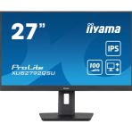 iiyama Prolite XUB2792QSU-B6 27 inch QHD IPS Monitor, 0.4ms, HDMI, DisplayPort, USB Hub, 100Hz, Speakers, Black, Internal PSU, Height Adjust, Pivot, VESA - Image 2