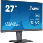 iiyama Prolite XUB2792QSU-B6 27 inch QHD IPS Monitor, 0.4ms, HDMI, DisplayPort, USB Hub, 100Hz, Speakers, Black, Internal PSU, Height Adjust, Pivot, VESA - Image 4