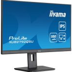 iiyama Prolite XUB2792QSU-B6 27 inch QHD IPS Monitor, 0.4ms, HDMI, DisplayPort, USB Hub, 100Hz, Speakers, Black, Internal PSU, Height Adjust, Pivot, VESA - Image 5