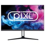 piXL PX24IDHFP 24 Inch Frameless Monitor, Widescreen IPS LCD Panel, 5ms Response Time, 75Hz Refresh Rate, Full HD 1920 x 1200, HDMI, DisplayPort, Internal PSU, 16.7 Million Colour Support, Black Finish, 3 Year Warranty