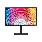 Samsung S60A LS24A600NAUXXU 24 INCH ViewFinity Monitor, QHD, USB-C, 5ms, HDMI, Displayport, 75Hz, Height Adjust, VESA