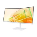 Samsung 34-Inch Curved ViewFinity USB-C Monitor, LS34C650TAU, UWQHD, 100Hz, Freesync, 5ms, HDMI, DisplayPort, USB-Hub, Ethernet, Height Adjust, VESA, Speakers - Image 9