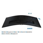 Samsung 34 Inch ViewFinity S65UC Curved Monitor, 3440 x 1440 UWQHD, 100Hz, 5ms, HDMI, DisplayPort, USB-C, Speakers, Black, Height Adjustable - Image 16