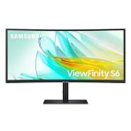 Samsung 34 Inch ViewFinity S65UC Curved Monitor, 3440 x 1440 UWQHD, 100Hz, 5ms, HDMI, DisplayPort, USB-C, Speakers, Black, Height Adjustable - Image 17